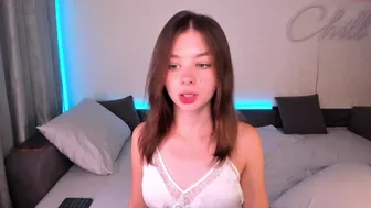 angelinamike chaturbate busty babe gently caresses her pussy