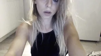 anastasiaanaa with black toy