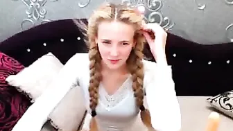 sweet_sayora Tasty babe tames its lust
