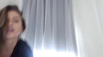 candyflow3r Big breasted bitch gently caresses her cunt