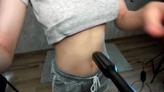 olivia_madyson 9-August-2023 newest skinny teen girl showing ass in spy show