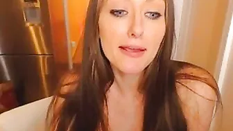 olyviawilde sucks rubber penis