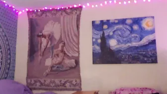 xo_ashley Skinny pussy caresses shaved pussy