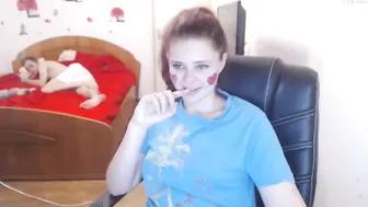 MyFreecams prefers rubber toys