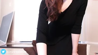 bellecurve Sweet babe shows tattoo