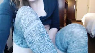 suddenlyholly Savory lady caresses pussy with her finger