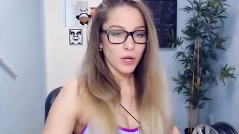 amazingbluesky Charming slut hammering herself on the couch