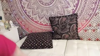 koramarina Black-haired bitch demonstrates underwear