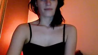 Annabella888 Skinny Blonde jerks off