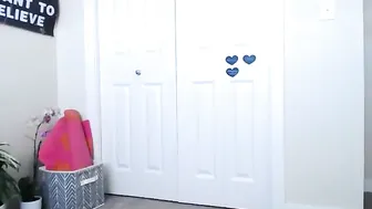 lavenderhaze Seductive lady caresses beautiful breasts