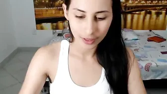 latincouple92 Pregnant caresses tanned boobs