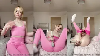 Babykxtten Onlyfans Recording Wet Hole Playing