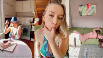 Trulyblondie onlyfans jerking off of cream wet hole