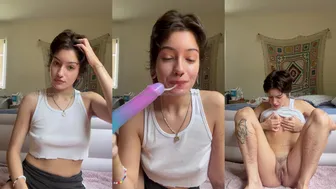 Mentallyillmile onlyfans masturbates clit