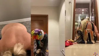 Gibbytheclown onlyfans most viewed wet hole sextape