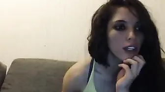 fitsexygirl Lustful skin jerks off shaved cunt