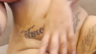 tattoo_ninja_kitty buxom chick is dug toy