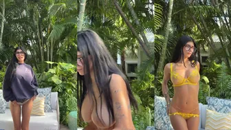 Mia Khalifa onlyfans thin babe sextapes