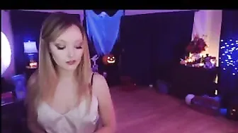 theupsidedown Naked cutie pulls pussy