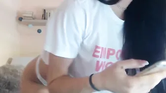 sashaivy Busty prostitute fucks pussy with phallus