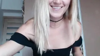 larissa4 Blissful quit performed privat with a toy