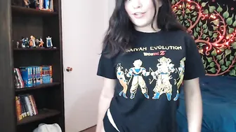 doubedeesarai Appetizing female fucks her ass furiously