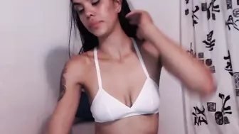 rebeccavieira Sultry confused girl fucks pussy with sex toy