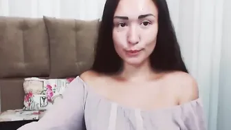 annitabach Busty beauty posing in stockings