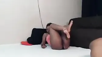thebeejayshow Incendiary lady squeezes her crevices