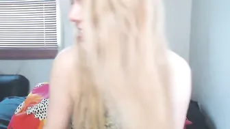 pavlovswhore Crazy Blonde Masturbates Vagina