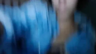 emmac Crazy girl swallows dildo and jerks pussy