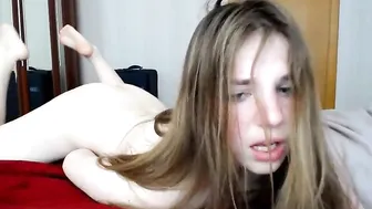 your_madhurricane Charming swiver touches pussy dildo