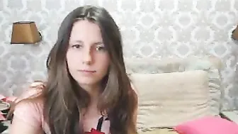 miastar18 Blissful devil caresses shaved vagina