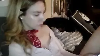 heykate Busty blonde MILF caresses juicy cunt