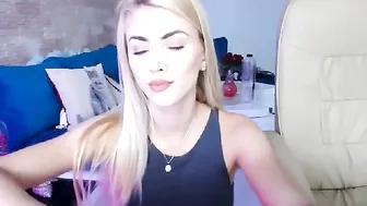 uglyblonde Exquisite slut squeezes holes through panties