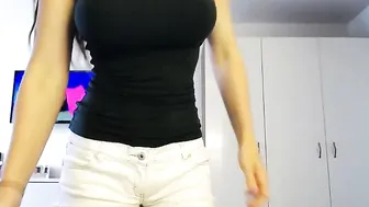 alleva Fair-haired passion puts on small tits