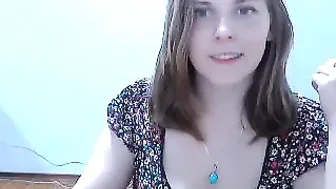 ylovem Domestic doll will set you free with light striptease