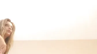 michelyy Beauty with tattoo caresses shaved holes