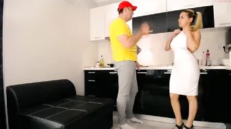 realtoxxxmaria The charming bitch is fucked with sex toy