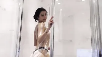 CrazyM Slender babe seduces with big tits