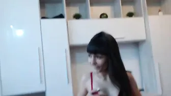 sexanddeepthroat Attractive bitch fucks her cap