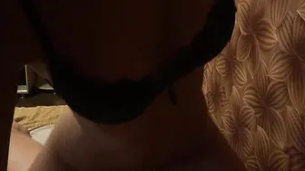 OhMyBrianna Dick shows off her shaved cunt