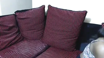 simplyblackandwhite Runette moans loudly from masturbation