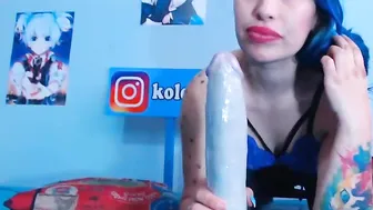 karlakole slender model pulls pussy