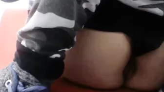 firstladypretty Skinny nipple pulls pussy with fingers