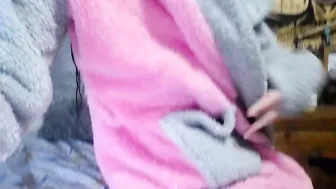 kristennn The charming bitch fucks both holes