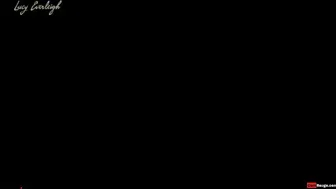 LucyEverleigh Cute wench jerks off wide cunt