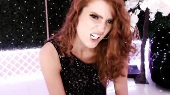 gingermfc Modest babe tickles clit