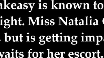 Natalia Grey Confused pulls both holes