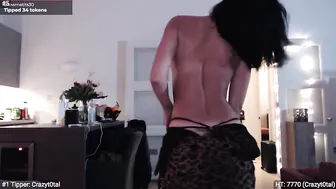 CrazyM Gorgeous slut fucks in the ass